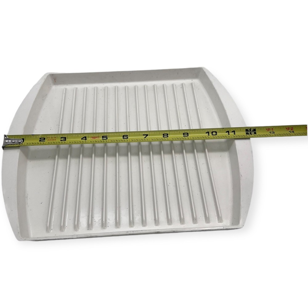 Miracle Ware by Progressive Microwavable Bacon Tray W/ Vented Lid