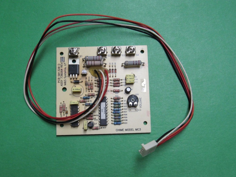 3-Note Chime Module MC3  M&S Intercom MC302, MC350A, MC602, MC702, 902