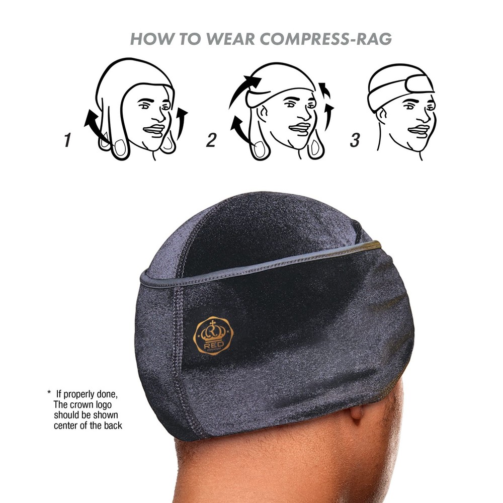 RED Premium Bow Wow X Power Wave Durag, 360 Wave Compression Cap for Men & , ...