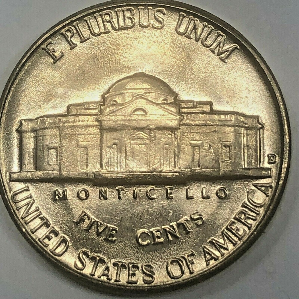 1958 P&D Set - Jefferson 5 cent - Uncirculated