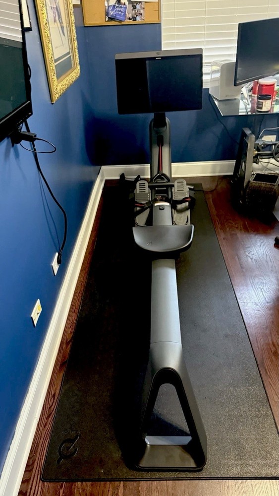 Peloton Rower Black Full-Body Low-Impact Workout Equipment