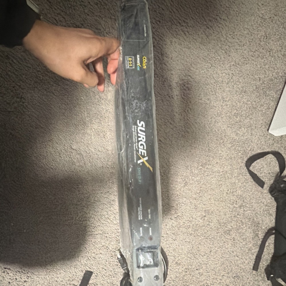 SurgeX SX1115RT Rack Mountable Power Distribution Panel Black