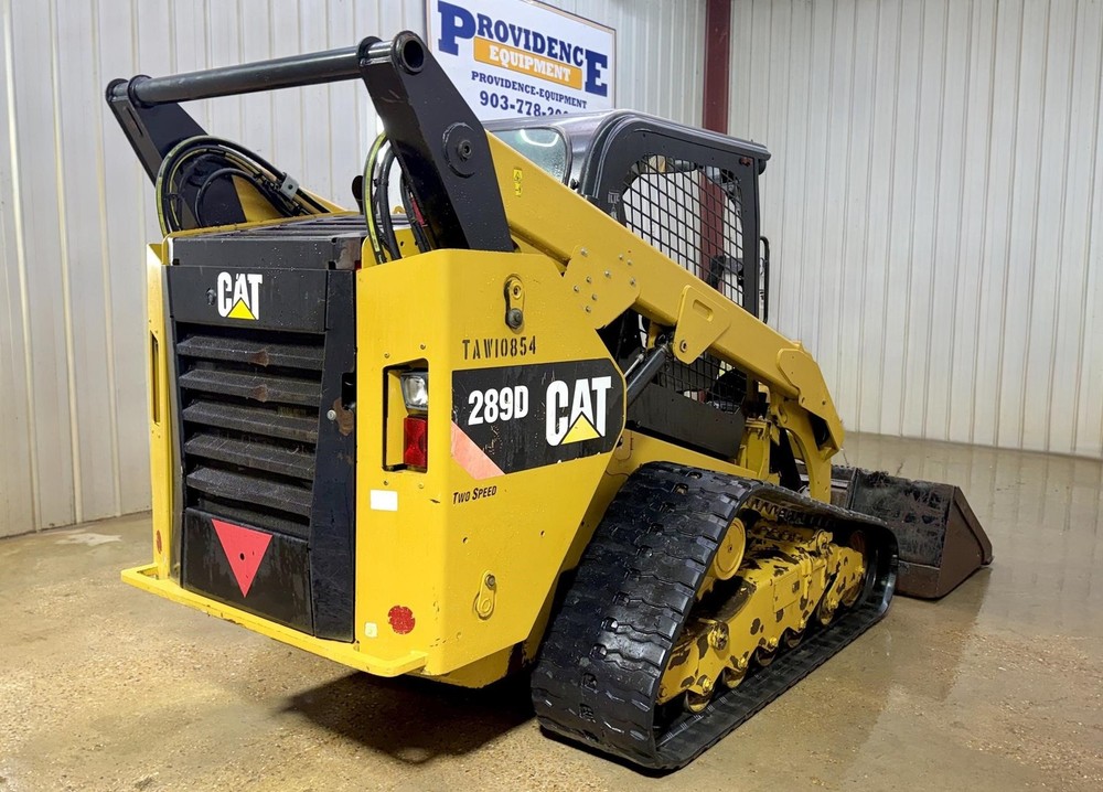 2018 CATERPILLAR 289D STANDARD FLOW OROPS SKID STEER TRACK LOADER