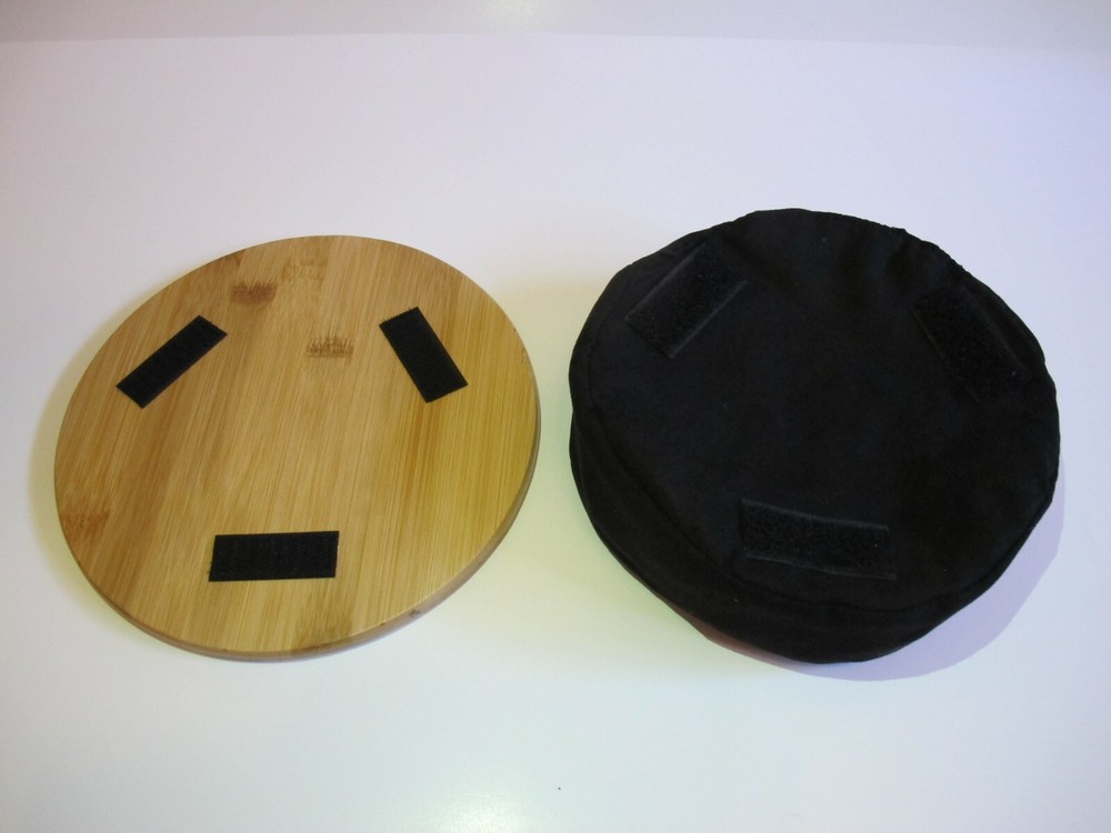 MOJO Beanbag Bamboo Mousepad - Ergonomic Comfortable Mousepad for Use Anywhere