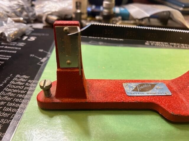 Frankot Powder safety scale