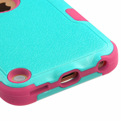 iPod Touch 5th & 6th & 7th Generation - Hard & Soft Silicone Hybrid Case Cover