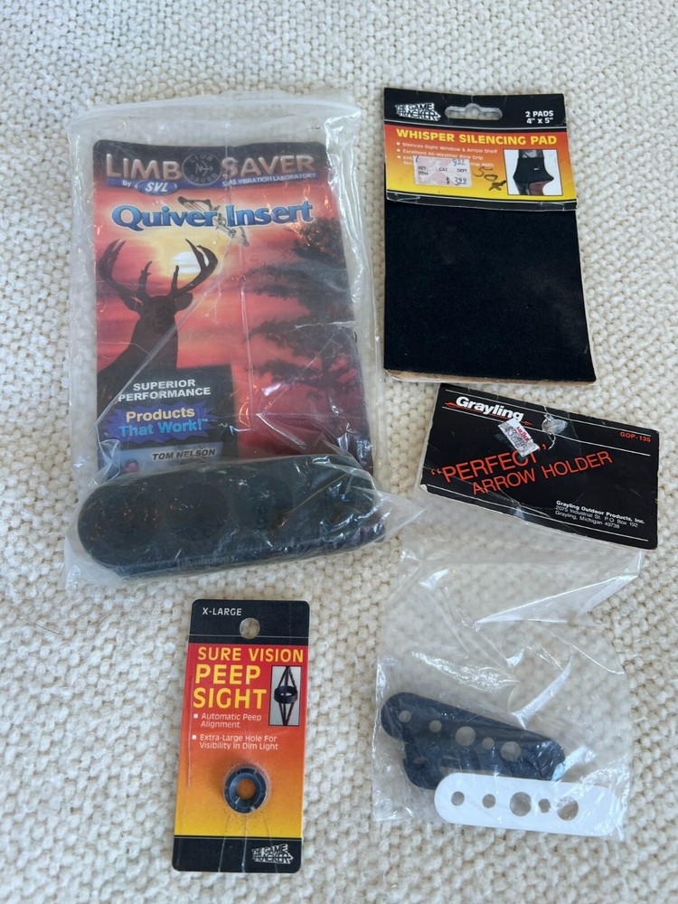 Archery Accessory Lot - 4 Items