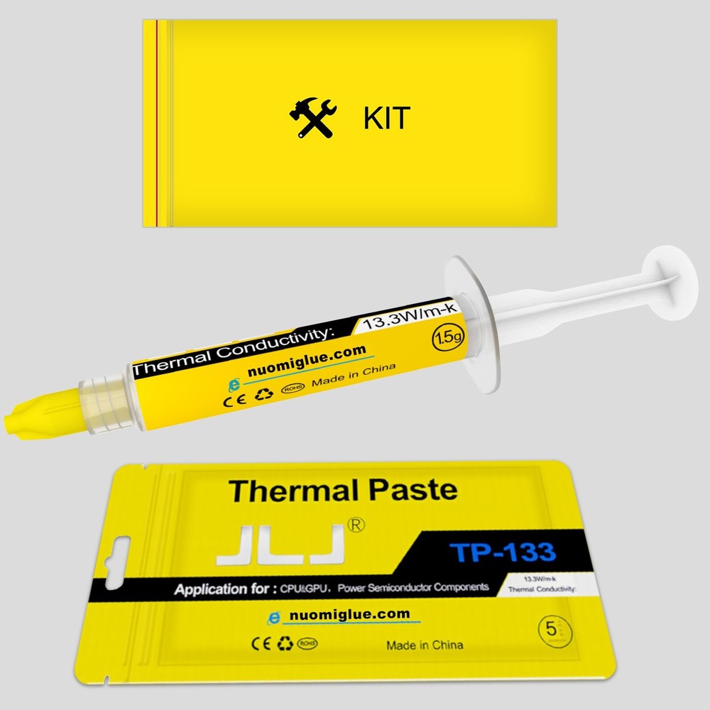 High-Performance Thermal Paste 1.5g for CPU & Heatsink Cooling Solutions