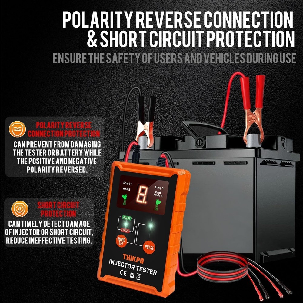 Universal Fuel Injector Tester and Cleaner Tool Kit