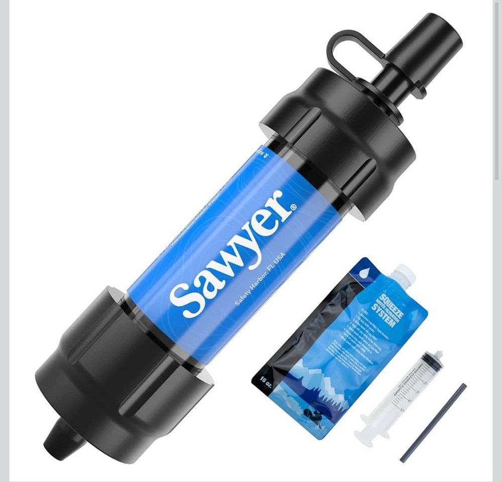 Sawyer Mini Water Filtration System Blue