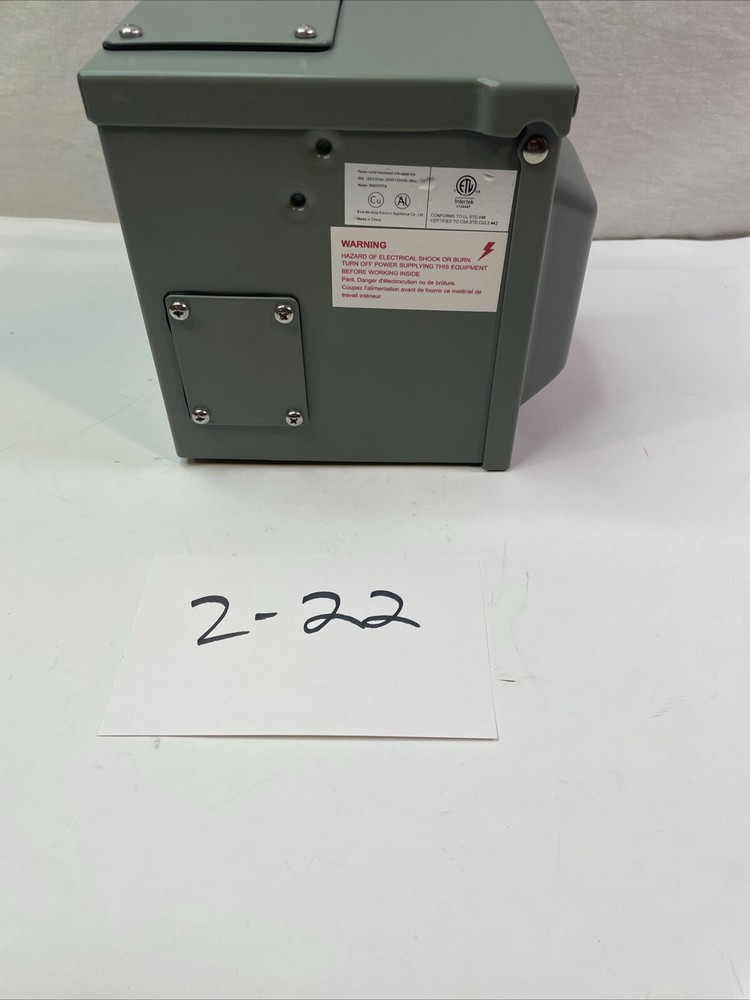 SQUARE D 1S1F Dry Type Power Distribution Transformer Box Only