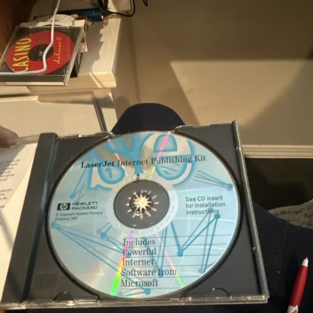 Hewlett Packard LaserJet Internet Publishing Kit Software CD