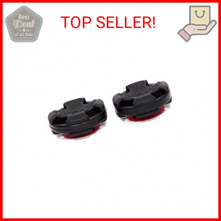 LimbSaver Broadband Dampener for Solid Limb Compound Bows, Black, 2-Pack