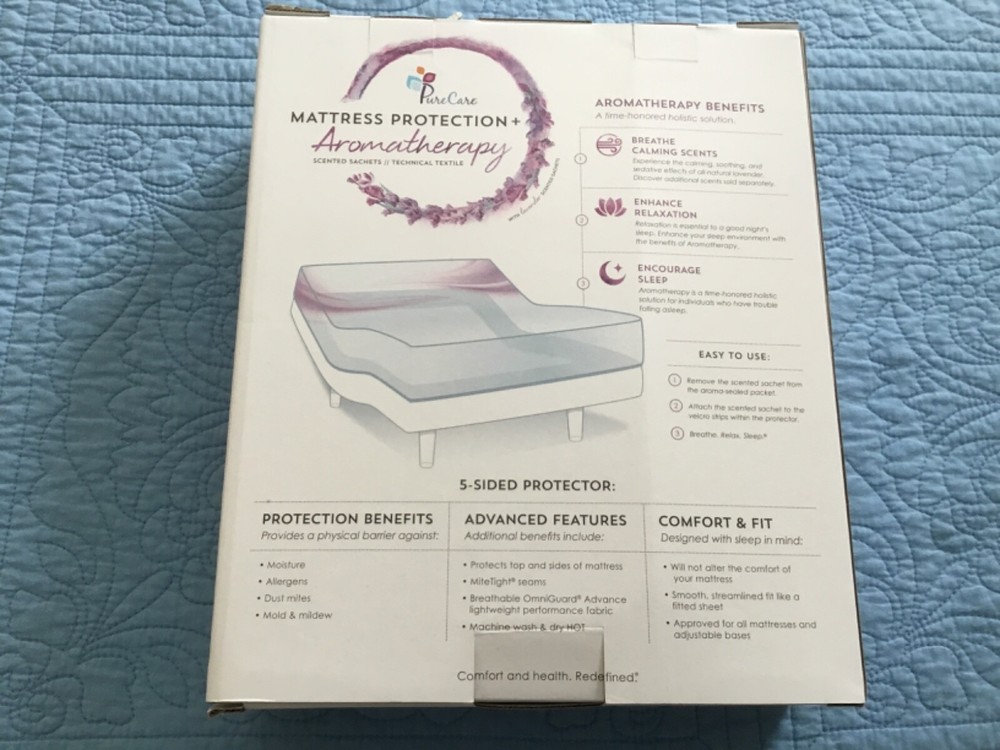 Pure Care Mattress Protector (full)