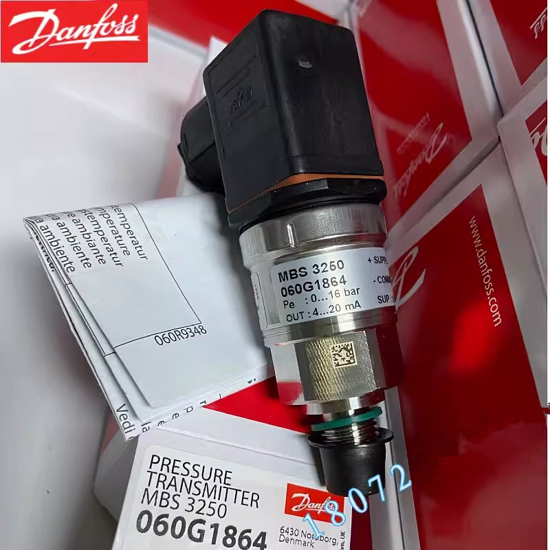 1pcs Danfoss Pressure Transmitter Sensor MBS3250 060G1864 0-16bar