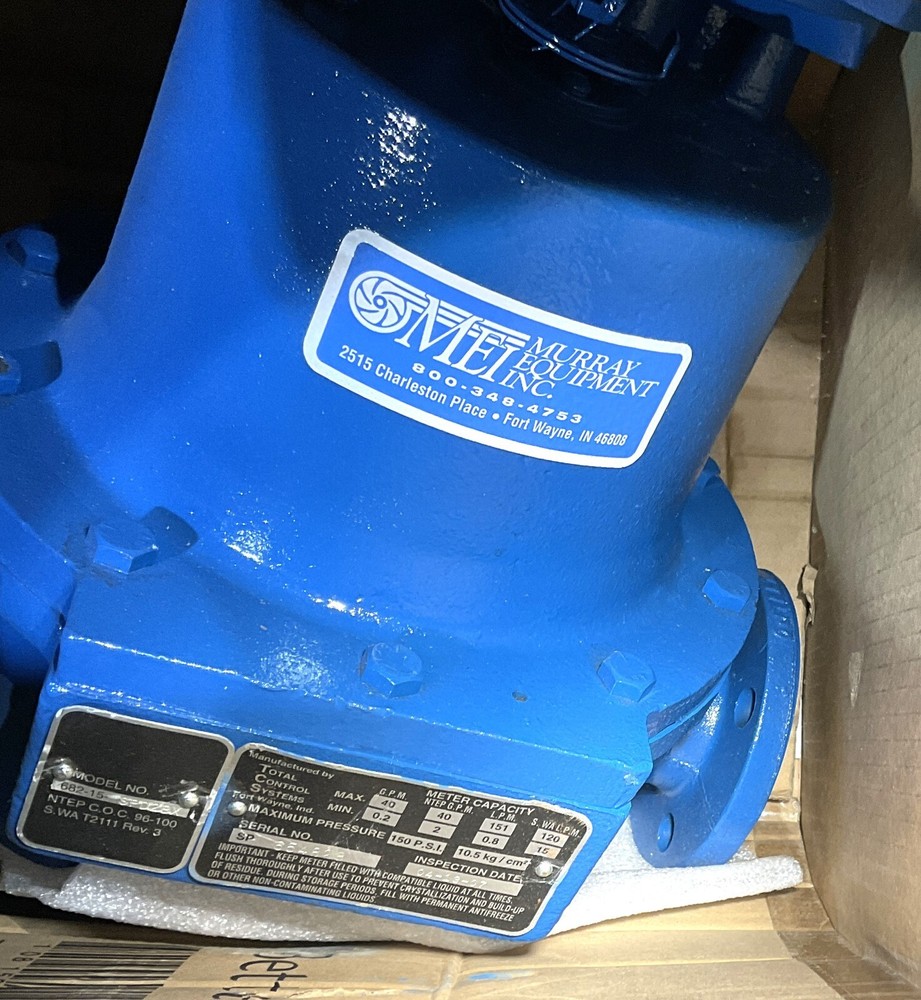 TOTAL CONTROL SYSTEMS 682-15-SPD2BX Piston Positive Displacement Flow Meter