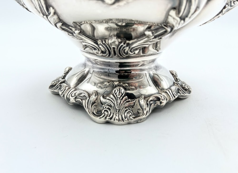 Silver Plate Handled Sugar 'Christopher Wren' by Wallace Silver Co. -A31543