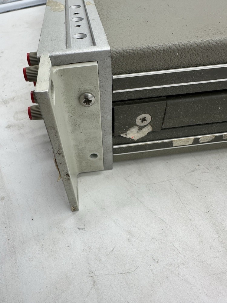 HP 3455A DIGITAL VOLTMETER- Untested, Powers On- Display Works