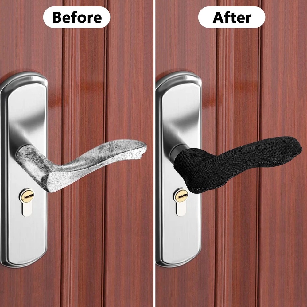 moonoom 4PCS Door Handle Covers - Anti-Scald Protector 4Pcs