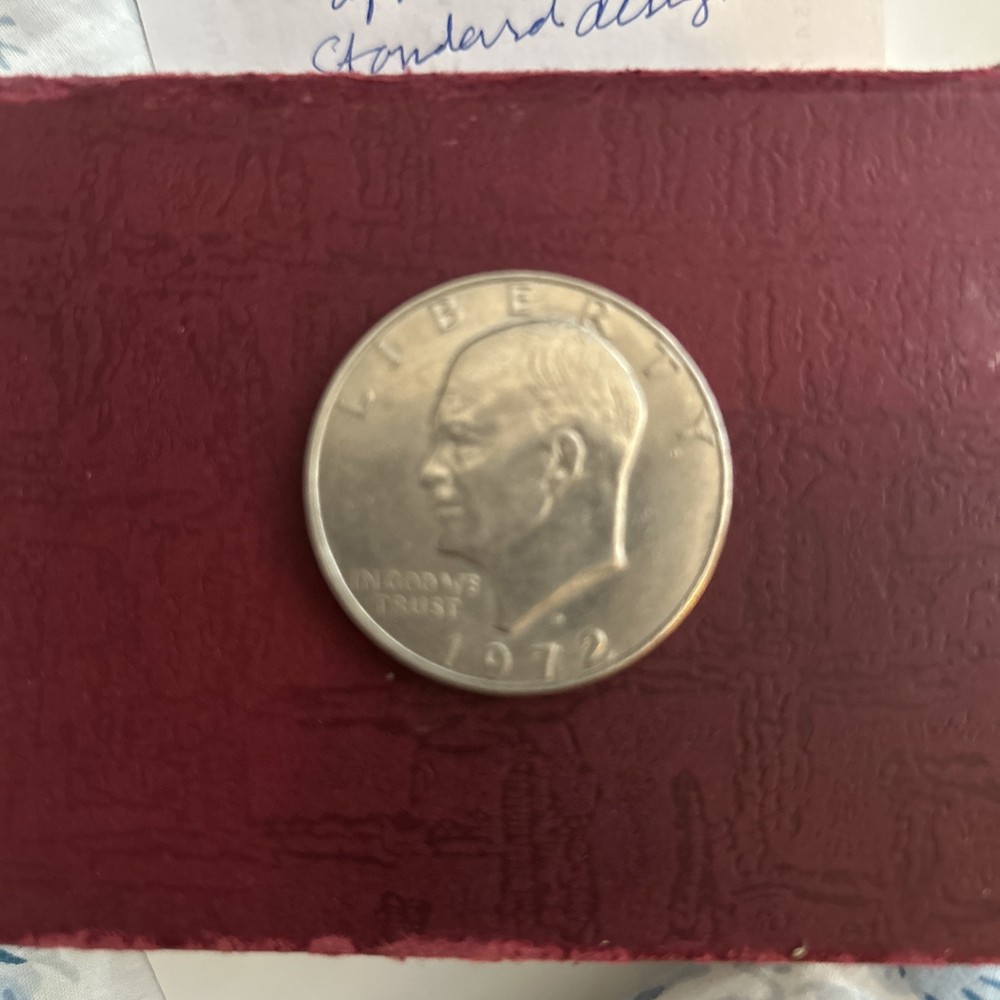 1972-S Eisenhower Dollar Type 2 Standard Features A Different Earth Design