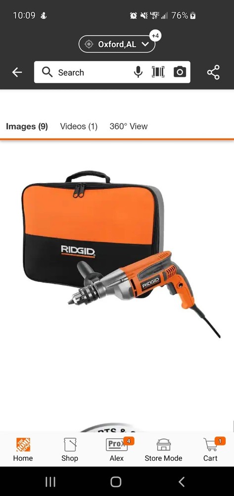 RIDGID R71111 Reversible Drill