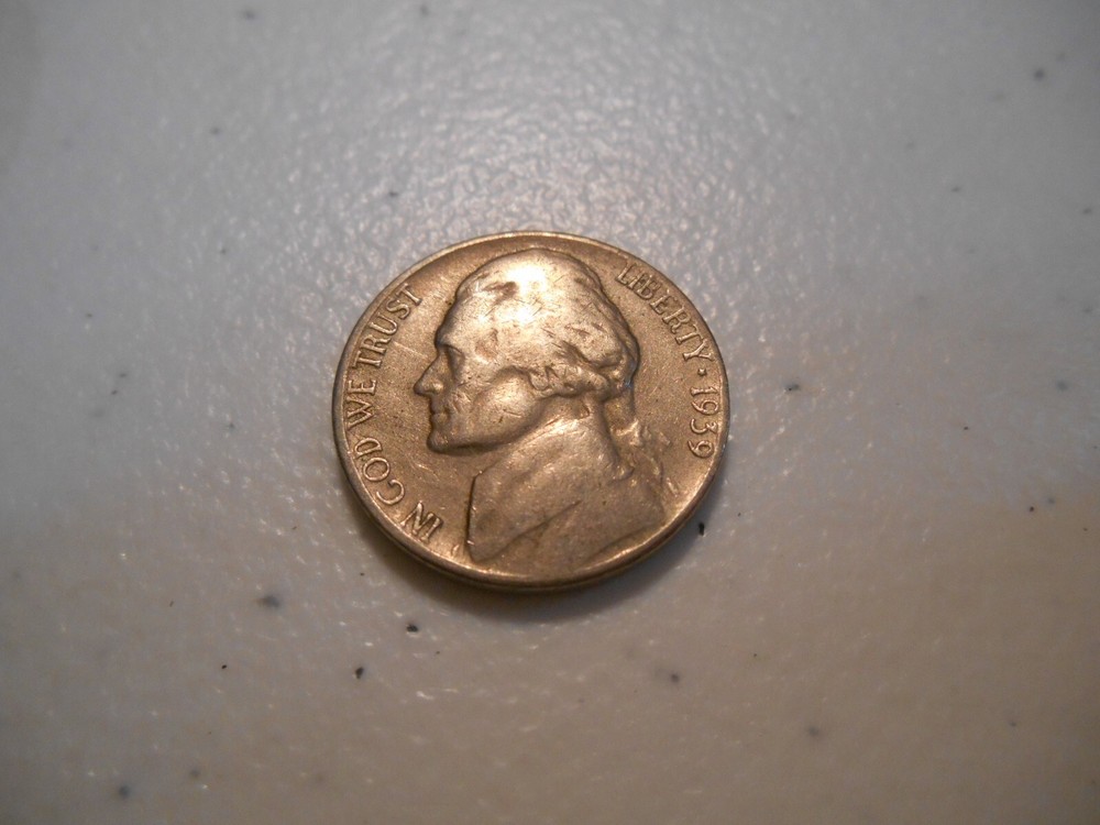 1939S Jefferson Nickel VF