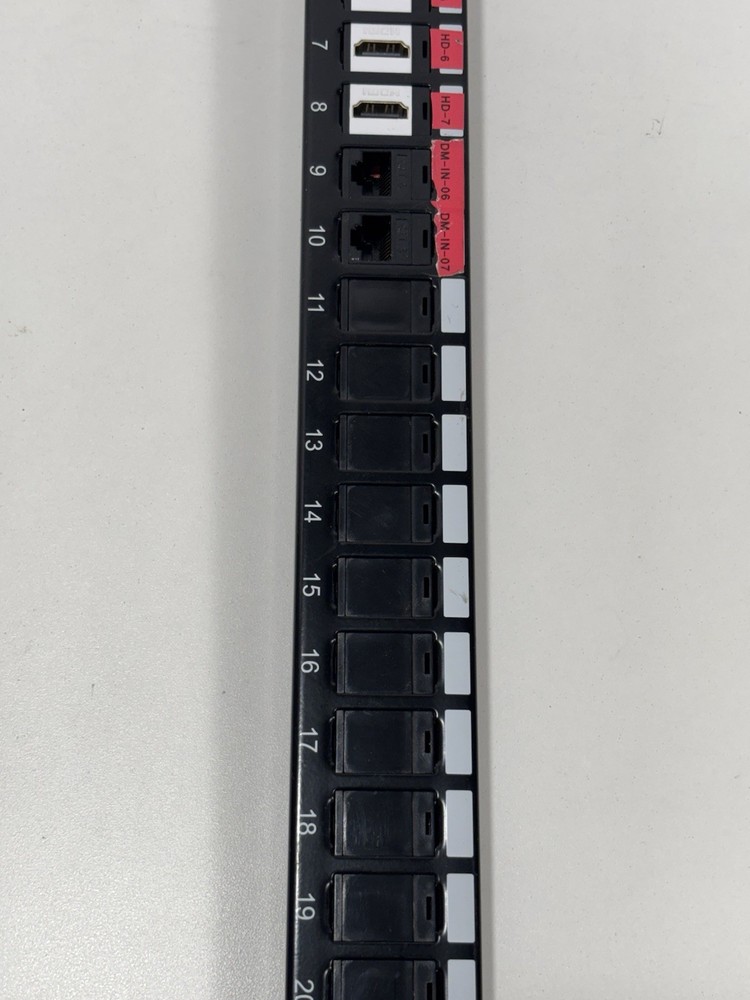 TRENDnet TC-P24C6 24-Port Cat 6 Rack Mount Patch Panel