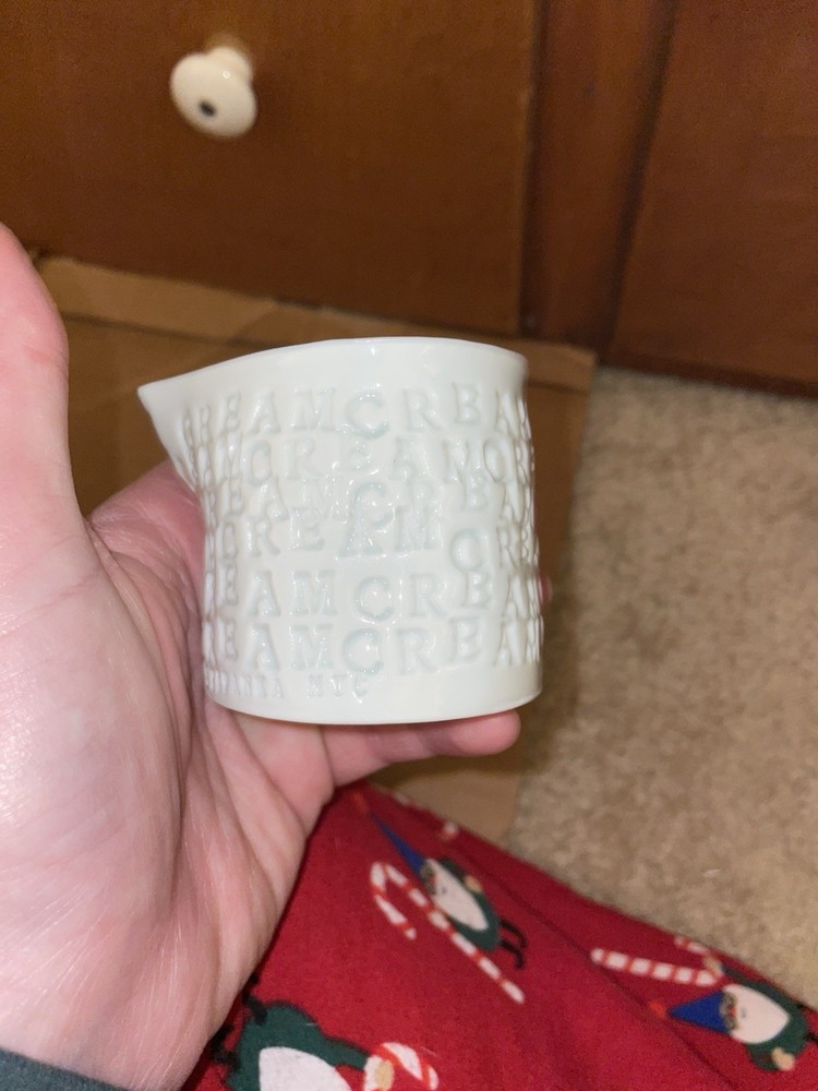 Handmade Stepanka pottery cream