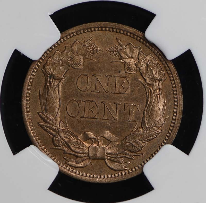 1856 Flying Eagle Cent 1C NGC PR65