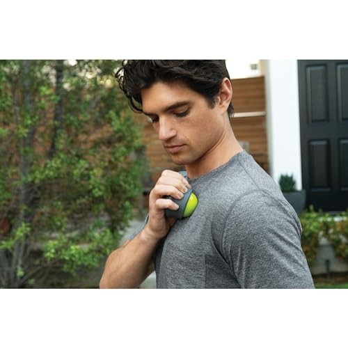 Performance Handheld Massage Roller Ball, Green/Grey, One Size