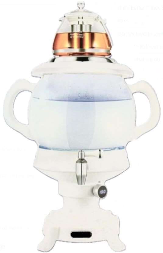 Electric Samovar Digital Display Russian Persian Turkish Tea Maker Water Kett...