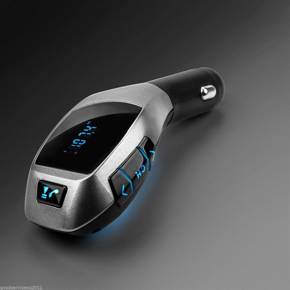 Wireless Bluetooth FM Transmitter MP3 Player USB Car Charger for iPhone 8 X Plus