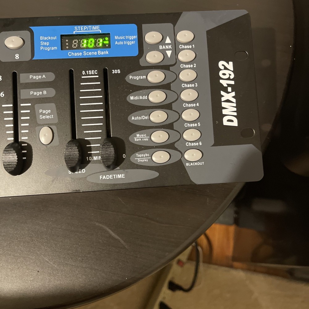 192 dmx 512 stage dj light controller