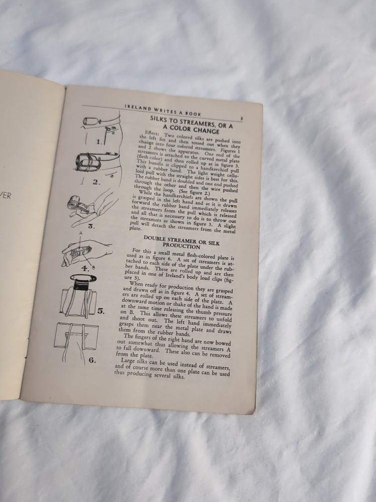 Ireland Writes A Book Original Magic Effects