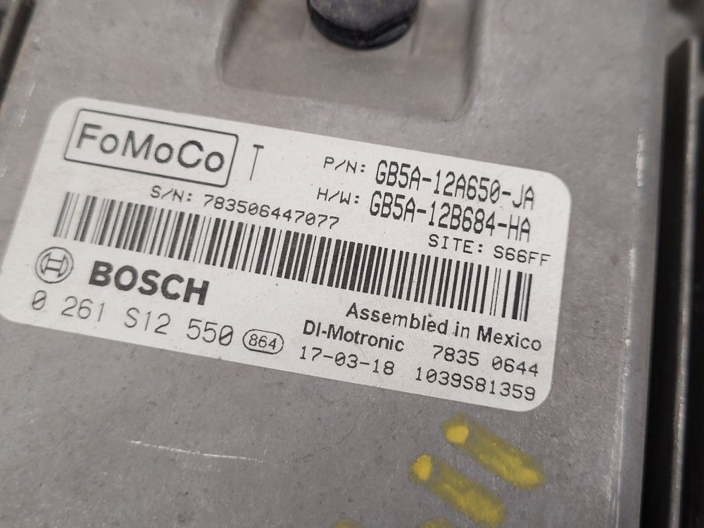 2016 - 2019 FORD EXPLORER Engine ECM Electronic Control Module 3.5L With Turbo