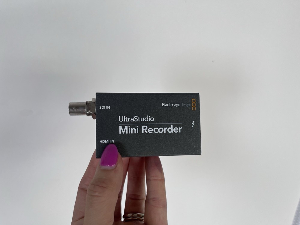 Blackmagic Design UltraStudio Mini Recorder - SDI & HDMI Capture