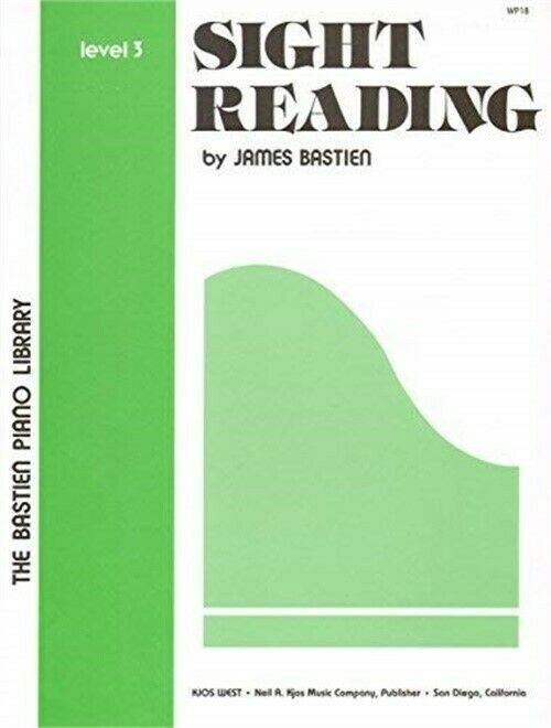 Bastien Piano Library Sight Reading Level 3