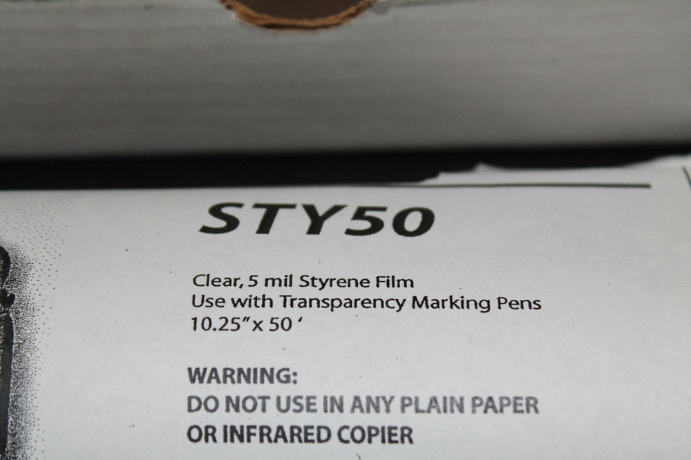 APOLLO CLEAR PROJECTOR FILM STY 50