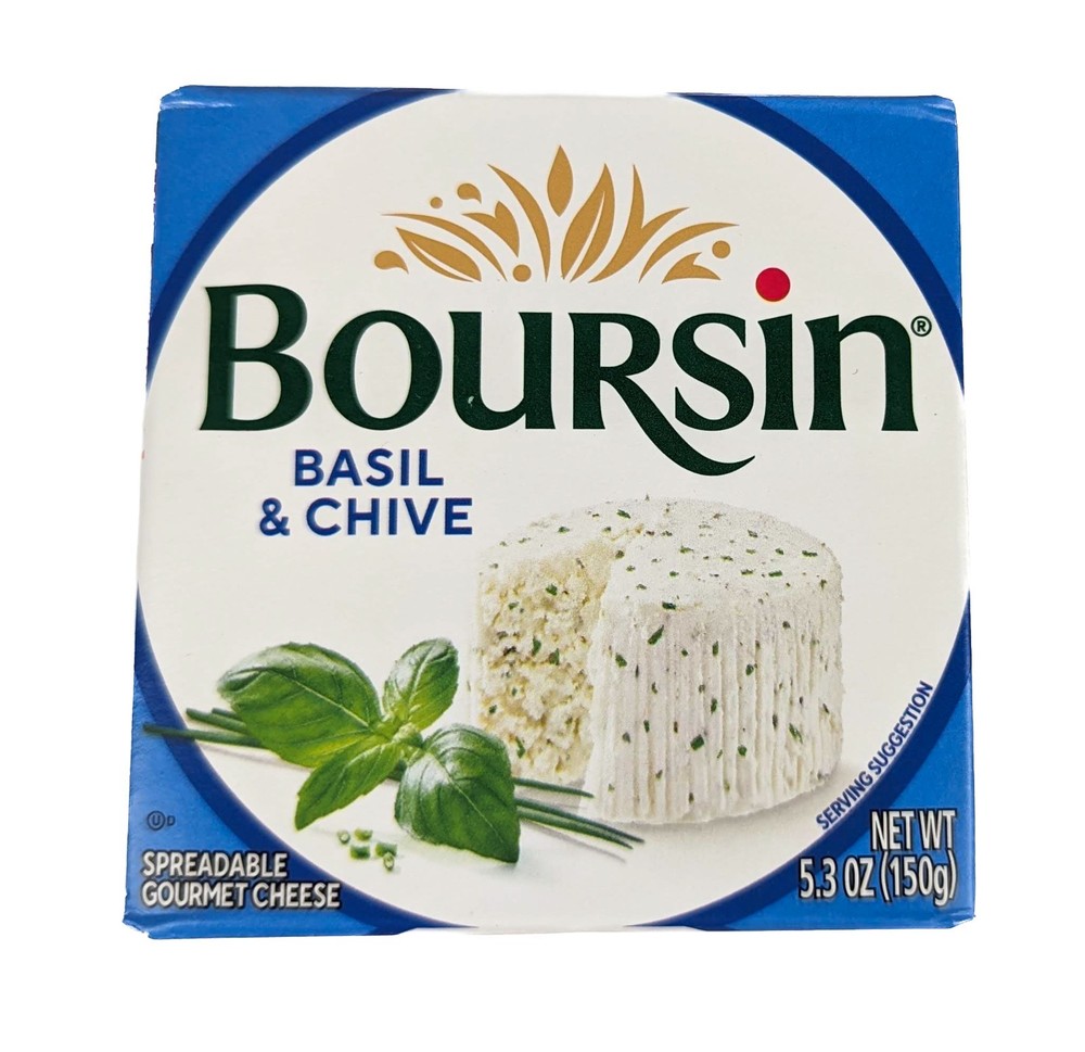 Boursin Basil & Chive 5.3oz (Pack of 3)