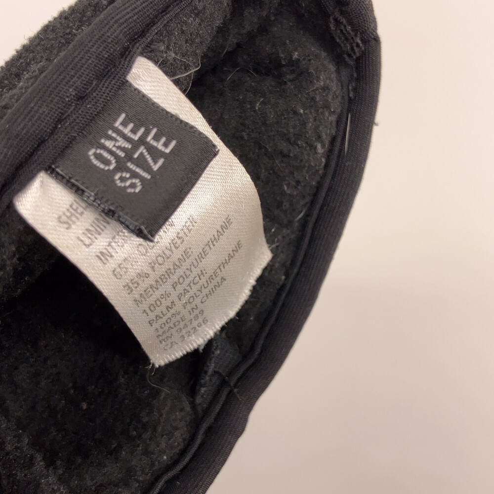 Black Fleece Waterproof Dritex Gloves
