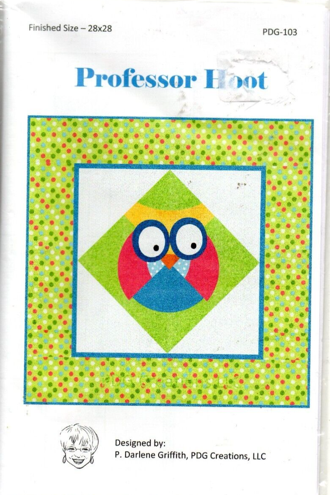 PROFESSOR HOOT WALL QUILT PATTERN