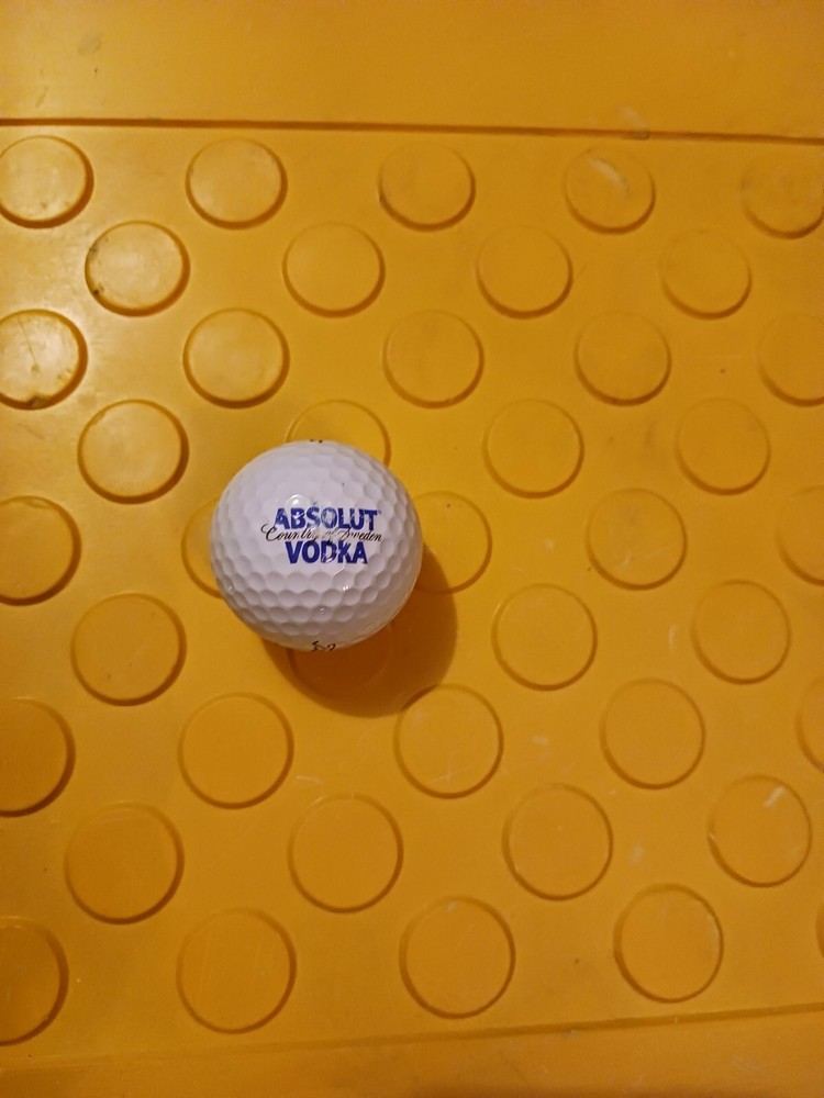 Absolut Vodka Logo Golf Ball