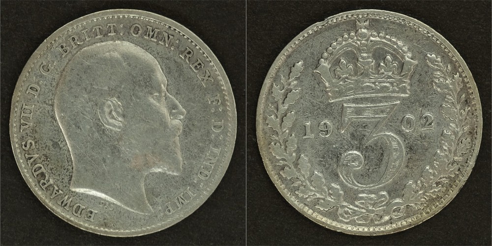 Great Britain (U.K.) Silver Coins (3)