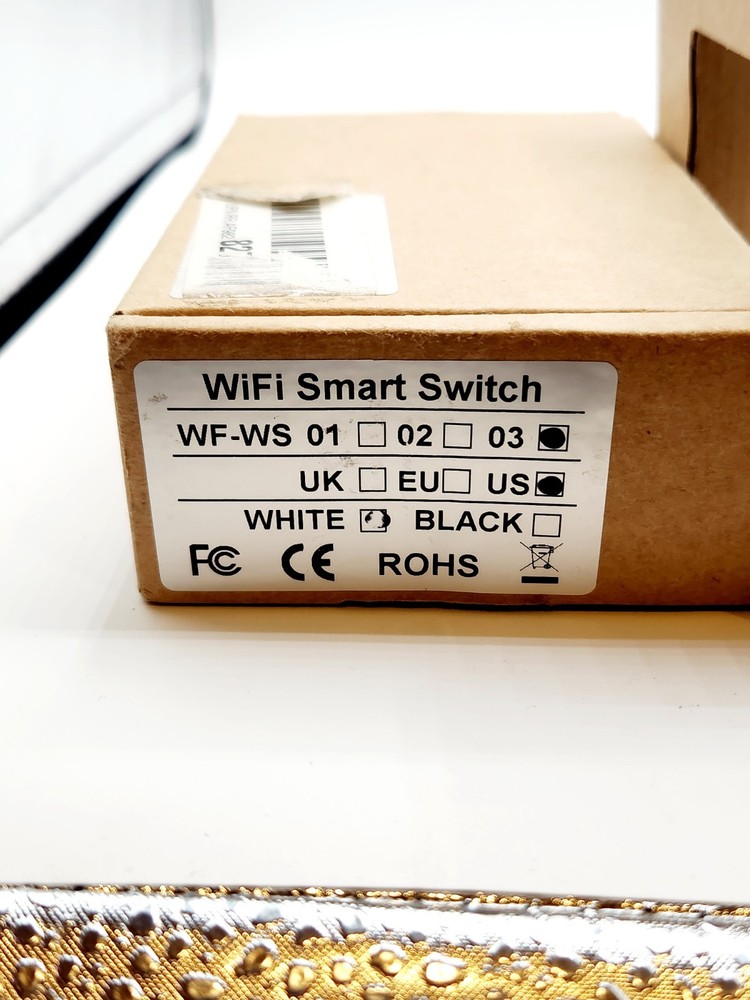 WiFi Smart Light Switch Glass Panel