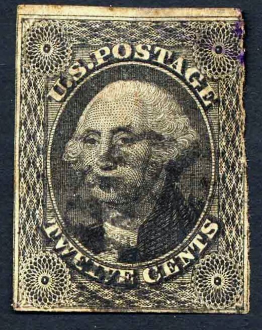 #17 12ct Washington,  Excellent Condition, Purple Cancel