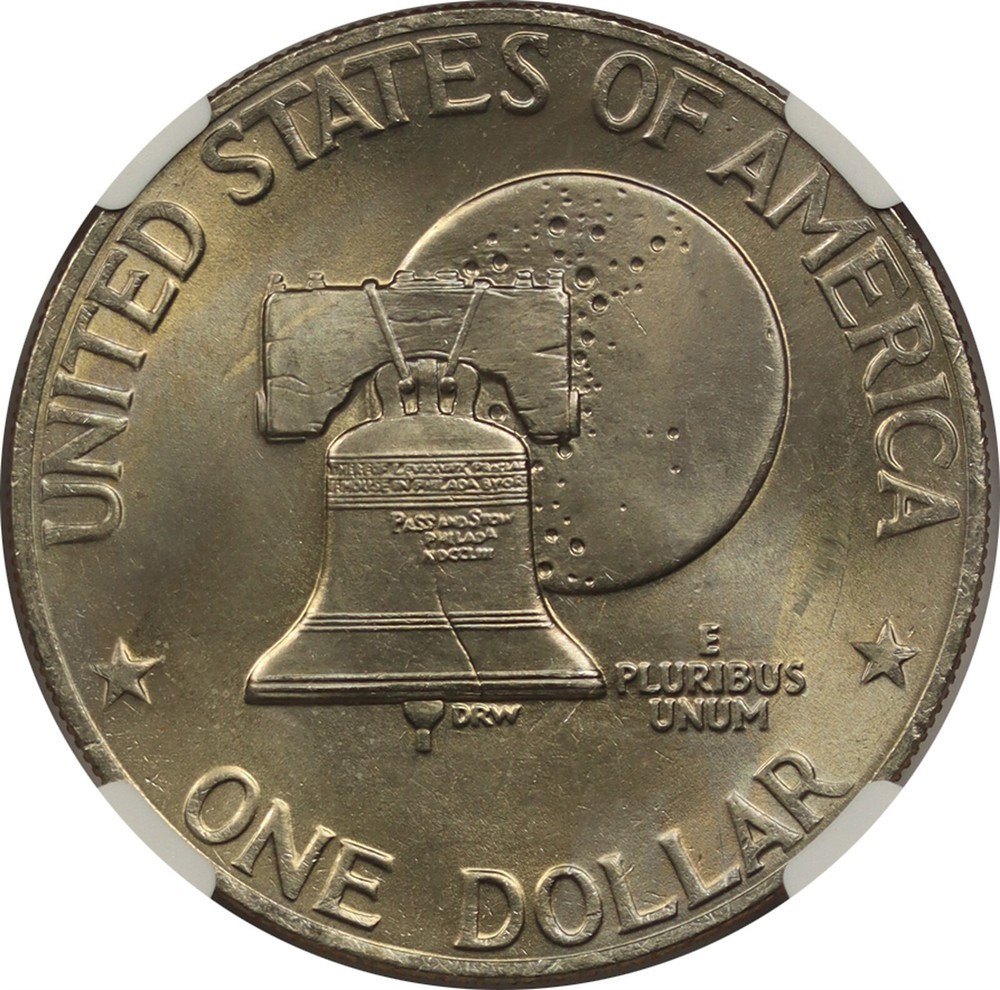 1976 Type 2 $1 NGC MS 66 Eisenhower IKE Dollar