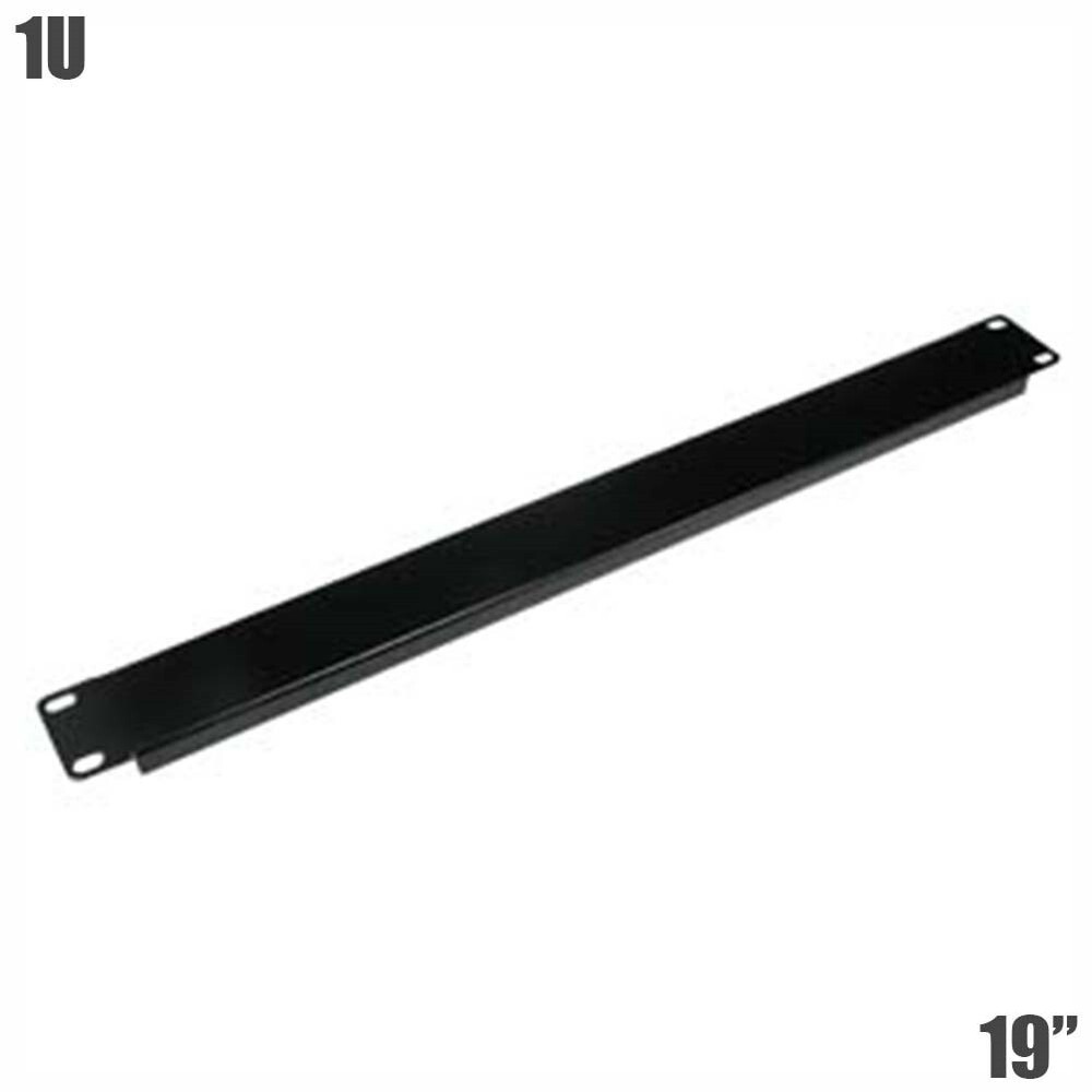 19" 1U Space Blank Plate Network Server Rack Mount Panel Thick Filler Spacer