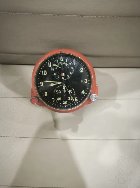 Soviet AirForce Cockpit ACS-1 AChS-1 type B Su/MiG USSR Bomber Aviation Clock