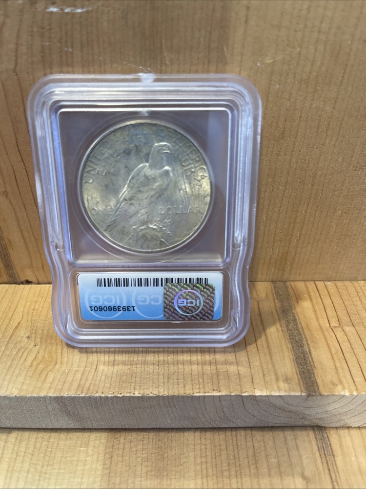 1925 Peace Silver Dollar MS65 ICG