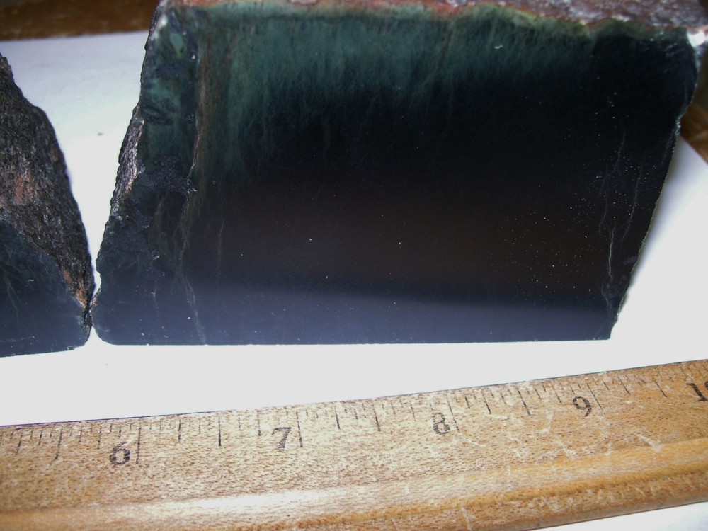 Wyoming Black Jade Rough